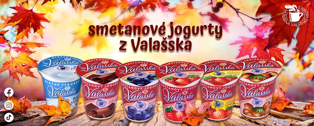 ValMez smetanové jogurty