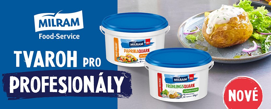 Milram ochucený tvaroh 3kg