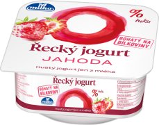 Fotografie produktu Řecký jogurt 0% jahoda 140g