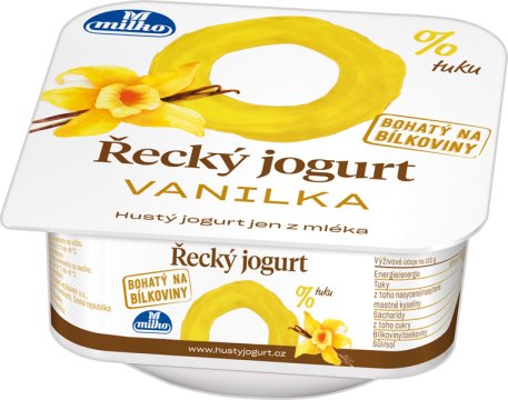Jogurt odtučněný vanilkový