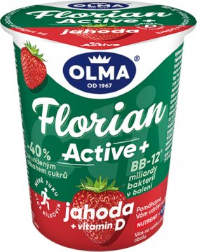 Florian Active jogurt jahoda