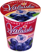 Fotografie produktu Smetanový jogurt borůvkový z Valašska 8% 150g