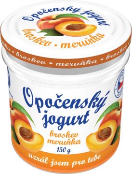 Jogurt broskvovo - meruňkový