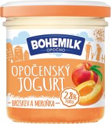 Fotografie produktu Opočenský jogurt broskev - meruňka 150g