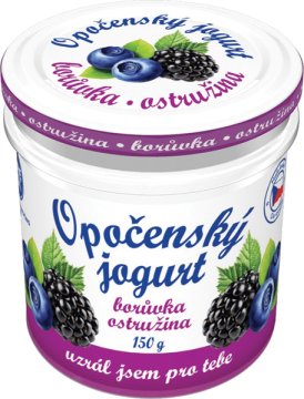 Jogurt borůvko - ostružinový