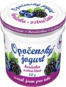 Opočenský jogurt borůvka - ostružina 150g
