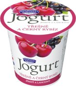Fotografie produktu BM jogurt s třešněmi a s černým rybízem 150g