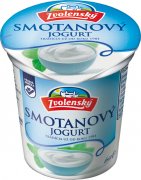 Fotografie produktu ZVOLENSKÝ smetanový jogurt bíly 145g