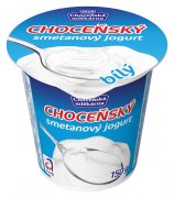 Fotografie produktu Choceňský smetanový jogurt bílý 150g