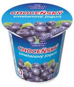 Fotografie produktu Choceňský smetanový jogurt borůvkový 150g
