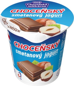 Smetanový jogurt čoko - oříšek