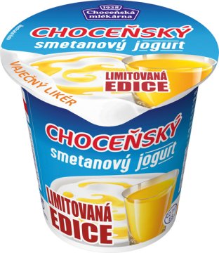 Smetanový jogurt ochucený