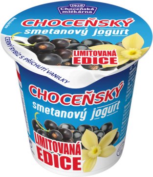 Smetanový jogurt ochucený