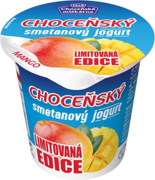 Smetanový jogurt ochucený