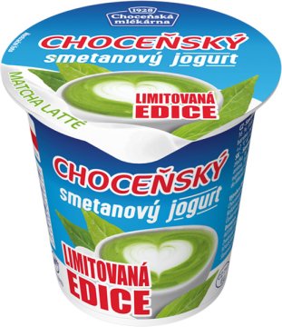 Smetanový jogurt ochucený
