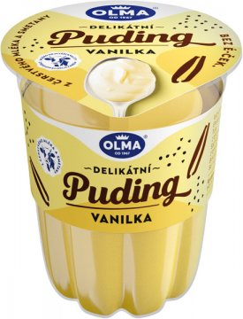 Delikátní puding vanilka 5% 150g