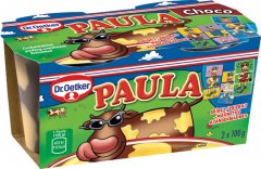 Fotografie produktu PAULA pudingový dezert s čokoládovo-vanilkovou příchutí  2 x 100g