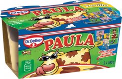 Fotografie produktu PAULA pudingový dezert s vanilko-čokoládovou příchutí 2 x 100g