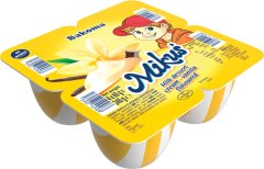 Fotografie produktu Mikuš mléčný dezert Krémová vanilka 4x60g