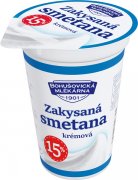 Fotografie produktu BM Zakysaná smetana 15% 180g krémová