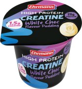 Fotografie produktu High Protein Creatine Pudding White Choc Flavour 230g