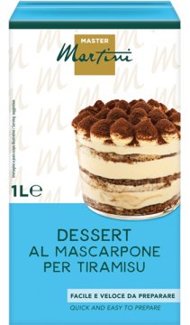 DESSERT AL MASCARPONE PER TIRAMISU 1 L