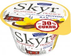 Fotografie produktu Skyr zakysaný mléčný výrobek vanilka 130g