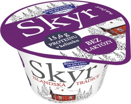 Skyr bez laktózy - zakysaný mléčný výrobek