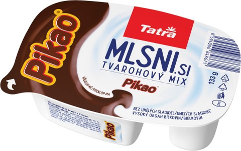 Slazený polotučný tvaroh s ochucující složkou