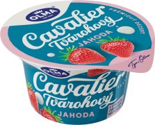 Fotografie produktu Cavalier tvarohový dezert jahoda 2,9% 130g