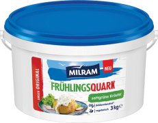 Fotografie produktu Milram Tvaroh s jarní cibulkou 3kg