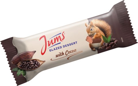 Tvarohová tyčinka s kakaovou polevou