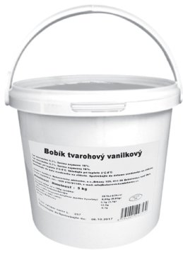 Tvarohový krém čerstvý s vanilkovou příchutí.