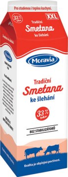 Tradiční smetana ke šlehání 33%