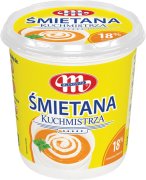 Fotografie produktu Mlekovita Zakysaná smetana 18% 1kg