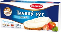 Fotografie produktu KAPUCÍN tavený sýr 48% 3D jemný 150g