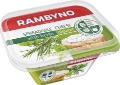 Fotografie produktu Rambyno sýrová pomazánka bylinky 175g