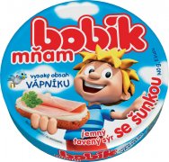 Fotografie produktu Tavený sýr BOBÍK se šunkou 140g