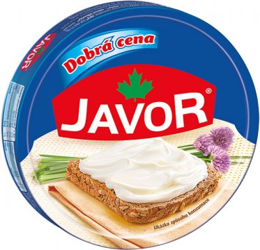 Jemný tavený sýr s rostlinným tukem