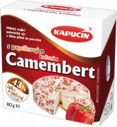 Fotografie produktu Kapucín camembert s paprikovým kořením 80g