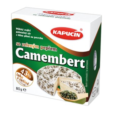 sýr s bílou plísní na povrchu