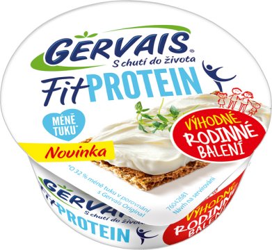  Gervais Čerstvý tvarohový sýr termizovaný FIT PROTEIN 170g