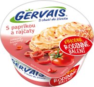 Fotografie produktu Gervais Čerstvý tvarohový sýr s paprikou a rajčaty 170g