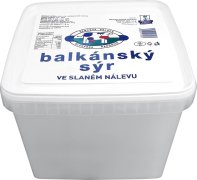 Fotografie produktu Balkánský sýr ve slaném nálevu 3kg