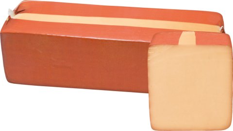 Přírodný polotvrdý sýr uzený
