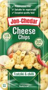 Fotografie produktu Cheddar TZATZIKI & CHILLI cheese chips 80g