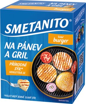 Smetanito na pánev a gril Burger 2x100g