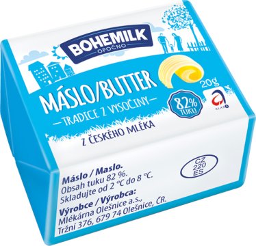 Máslo porcované 20g