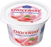 Fotografie produktu Choceňské tradiční pomazánkové se šunkou 150g