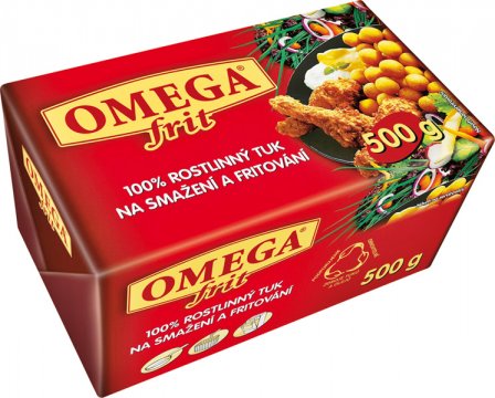Omega frit  100% rostlinný tuk na smažení a fritování 500g